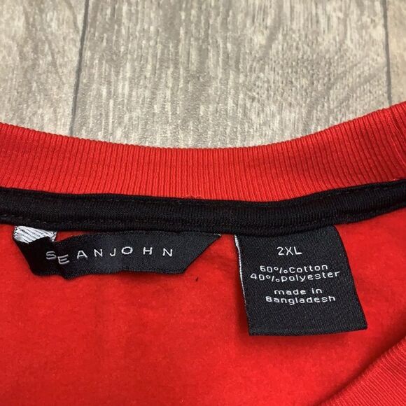 Mens Sean John Marque‎ Deposee Print Crewneck Sweatshirt - Picture 3 of 4